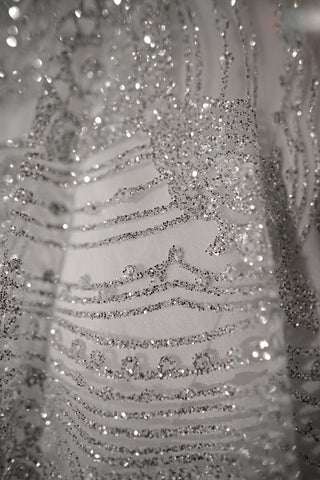 2 in 1 Sparkly Wedding Dress Tirion - Olivia Bottega